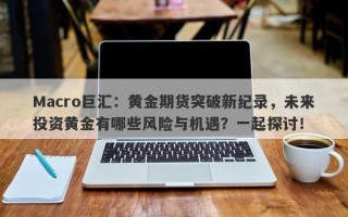 Macro巨汇：黄金期货突破新纪录，未来投资黄金有哪些风险与机遇？一起探讨！