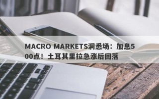 MACRO MARKETS洞悉场：加息500点！土耳其里拉急涨后回落