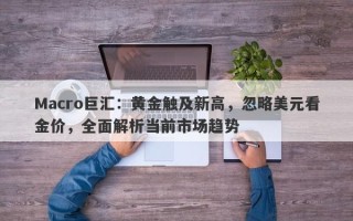 Macro巨汇：黄金触及新高，忽略美元看金价，全面解析当前市场趋势