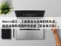 Macro巨汇：了解黄金与白银的优劣点，助你决策购买哪种贵金属（至未来三年）。