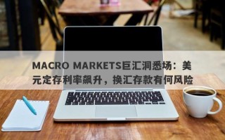 MACRO MARKETS巨汇洞悉场：美元定存利率飙升，换汇存款有何风险