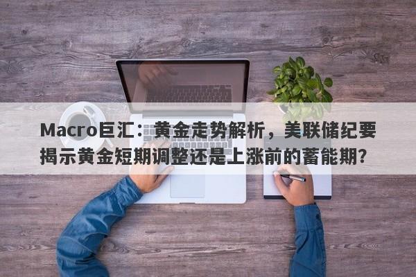 Macro巨汇：黄金走势解析，美联储纪要揭示黄金短期调整还是上涨前的蓄能期？-第1张图片-Macro Markets巨汇