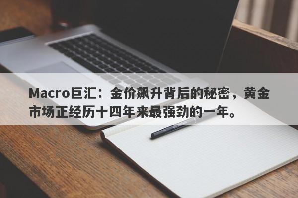 Macro巨汇：金价飙升背后的秘密，黄金市场正经历十四年来最强劲的一年。-第1张图片-Macro Markets巨汇