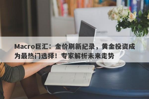 Macro巨汇：金价刷新纪录，黄金投资成为最热门选择！专家解析未来走势-第1张图片-Macro Markets巨汇